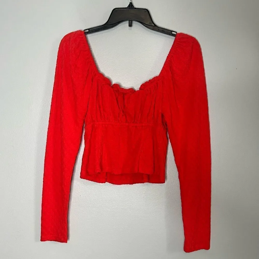 Free People Ladybug Long Sleeve Top